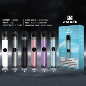 XIAOKE梟客六代電子煙智能變檔主機|6色可選|通用五六代煙彈